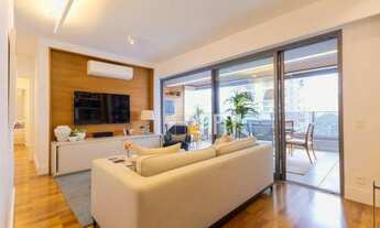 Imagem 4: Apartamento com 3 dormitórios para alugar, 131 m² por R$ 21.065,00/mês - Brooklin - São Pa