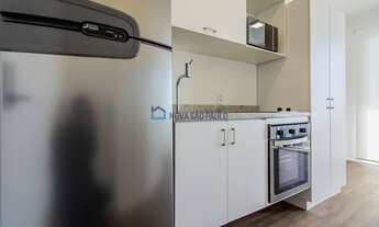 Imagem: Tudio de 24,95 m² com sacada