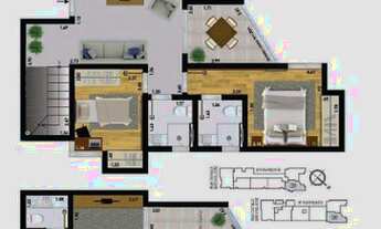 Imagem 7: Apartamento com 2 dormitórios à venda, 50 m² por R$ 280.000,00 - Santa Catarina - Juiz de