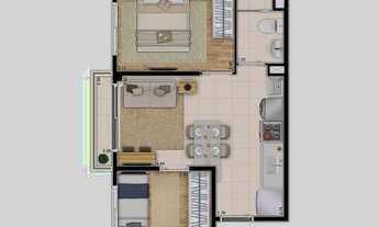 Imagem 6: Apartamento para venda com 2 quartos Na Freguesia do Ó - São Paulo - SP