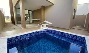 Imagem 3: Casa com Varanda Gourmet e Piscina. - 204m², 4 suítes - confira