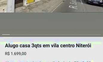 Imagem 3: Casa de vila sobrado para aluguel com 70 metros quadrados com 3 quartos em Centro - Niteró