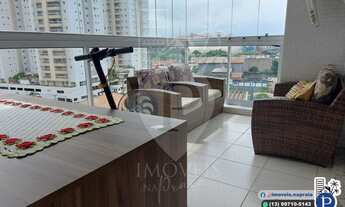 Imagem 5: Apartamento para venda possui 111 m² com 3 quartos em Ponta da Praia - Santos - SP