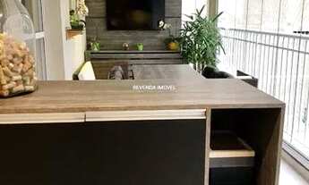 Imagem 7: Apartamento com sacada gourmet