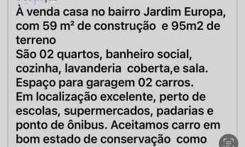 Imagem: Casa à venda no Jardim Europa - 2 quartos