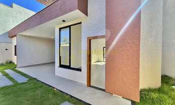 Imagem 3: Manguinhos: Casa Linear com Design Moderno e Ampla Área Social