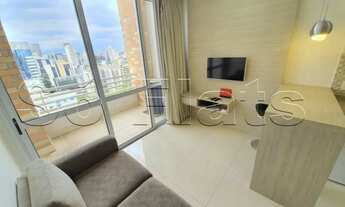 Imagem 3: Flat disponível para locação no Brooklin, contendo 39m² 1 dormitório e 1 vaga de garagem