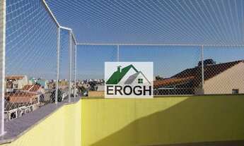 Imagem 6: Cobertura com 2 dormitórios e 1 vaga à venda, 100 m² por R$ 440.000 - Vila Camilópolis - S