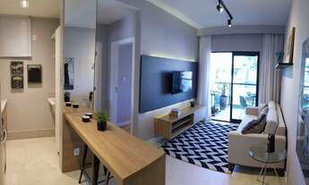 Imagem: Apartamento 1 quarto, sala com varanda