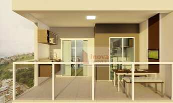 Imagem 5: Lindo Apartamento com 2 qtos/suíte/varanda gourmet à venda, 74 m² por R$ 391,020 - São Ped