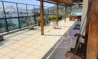 Imagem 5: Cobertura com 4 dormitórios para alugar, 286 m² por R$ 8.185,00/mês - Itacoatiara - Niteró