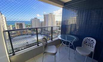 Imagem 5: Quarto e sala mobiliado para aluguel na Ponta Verde