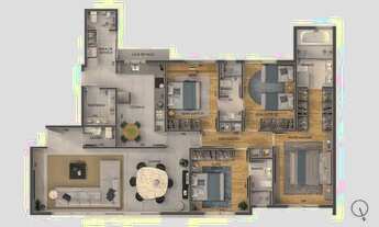 Imagem 7: Apartamento à venda, 4 quartos, 2 suítes, 3 vagas, Santo Antônio - Belo Horizonte/MG