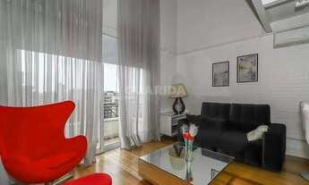 Imagem 2: Loft duplex com pé direito duplo na Padre Chagas, 100% mobiliado!