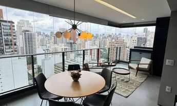 Imagem 7: Locação em Pinheiros, metro Fradique, apto de 73 MTS, 2 dorms, mobiliado, 1 vaga, andar al