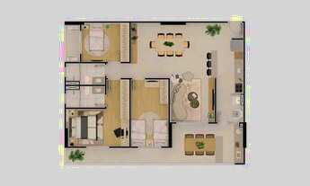 Imagem 6: APARTAMENTO COM 118 m² - CAIÇARA - PRAIA GRANDE SP