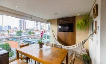 Imagem 3: Apartamento com varanda Gourmet 3 suítes e 3 vagas, 126m2 na Vila Mascote