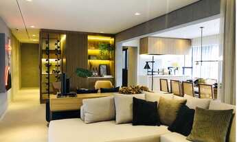 Imagem 3: APARTAMENTO com menor m² em Mirandópolis, 141 m², 3 suítes, ampla varanda gourmet ,2 vagas