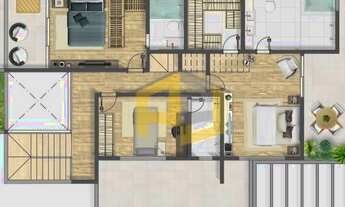 Imagem 3: Casa de condomínio para venda com 350 metros quadrados com 4 quartos