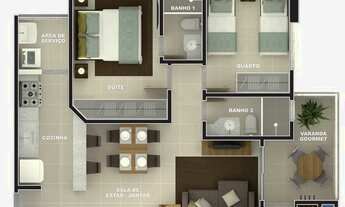 Imagem 2: Sofisticação com a melhor localização do Santa Mônica