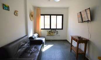 Imagem 3: Apartamento com 1 dormitório à venda, 50 m² por R$ 380.000,00 - Praia do Tombo - Guarujá/S