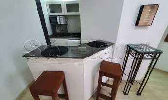 Imagem 4: Flat do lado da Av. Paulista com 1x dormitório com sala avarandada super aprazível. Consul