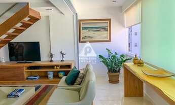 Imagem 5: Incrível cobertura duplex mobiliada na quadra da praia do Leblon