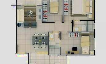 Imagem 6: Apartamento para Locação em Juazeiro do Norte, AEROPORTO, 3 dormitórios, 1 suíte, 2 banhei