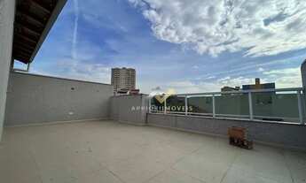 Imagem 2: Cobertura com 3 dormitórios à venda, 108 m² por R$ 600.000 - Vila Humaitá - Santo André/SP