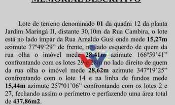 Imagem 5: Terreno à venda, 438 m² por R$ 480.000,00 - Xaxim - Curitiba/PR