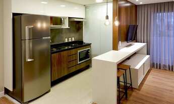 Imagem 4: Apartamento para venda tem 50 metros quadrados com 1 quarto em Santo Amaro - São Paulo - S