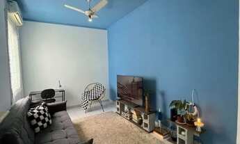 Imagem 3: Apartamento 1 Dormitório Prático e Bem Distribuído Vista Mar em Santos