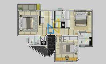 Imagem 5: Casa com 03 quartos em Sarzedo no bairro Masterville
