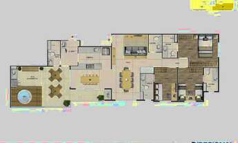 Imagem: Cobertura Linear de 144m² com a Vista Mais