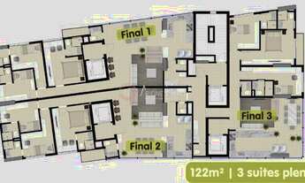 Imagem 5: Apto 3 Suítes - 122m² - R$ 5.772,45/m²