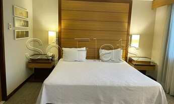 Imagem: Flat com 2 dormitórios mobiliado localização