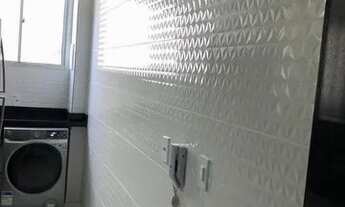 Imagem 6: Apartamento 2 quartos todo mobiliado. Com área de lazer completa e piscina!