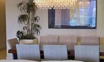 Imagem 2: Barão da Villa, 8o Andar, 260m2, 4 suites com closet, 3 vagas. Varandão. MOBILIADO. Alto P