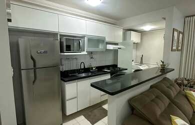 Imagem 6: Apartamento mobiliado, com 2 quartos para locação no Jardim das Esmeraldas