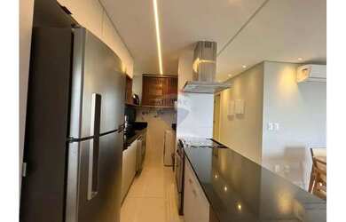 Imagem 5: Cobertura linear com 162M2 mobiliada para venda pé na areia na praia de Intermares