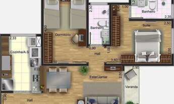 Imagem 4: Apartamento para locação, Jardim Jacinto, Jacareí - SP