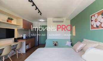 Imagem 2: Studio novo, nunca habitado mobiliado 24 m2 Pinheiros