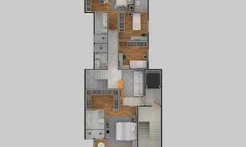 Imagem 3: Apartamento para venda possui 125 metros quadrados com 3 quartos em Bela Vista - Ipatinga