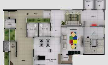 Imagem 5: Apartamento MONTADO - 3 QUARTOS - SANTA MÔNICA