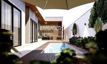 Imagem 3: Linda Casa Térrea - em Construção - à Venda em Bragança Paulista/SP