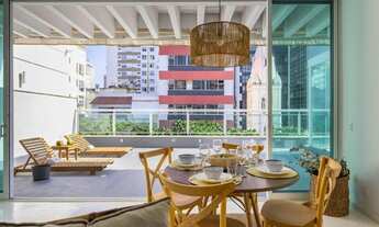 Imagem 3: Luxuosa cobertura em Ipanema, 2 quartos, 500 metros da praia, diária R$420,00