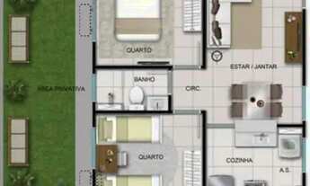 Imagem: Aluga-se apto na Messejana 1.000,00 com