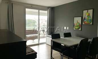 Imagem 2: Apartamento para alugar em Santana mobiliado, 1 dormitório, sala com varanda gourmet, 1 v