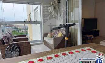 Imagem 4: Apartamento para venda possui 111 m² com 3 quartos em Ponta da Praia - Santos - SP