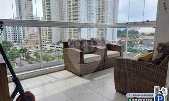 Imagem 6: Apartamento para venda possui 111 m² com 3 quartos em Ponta da Praia - Santos - SP